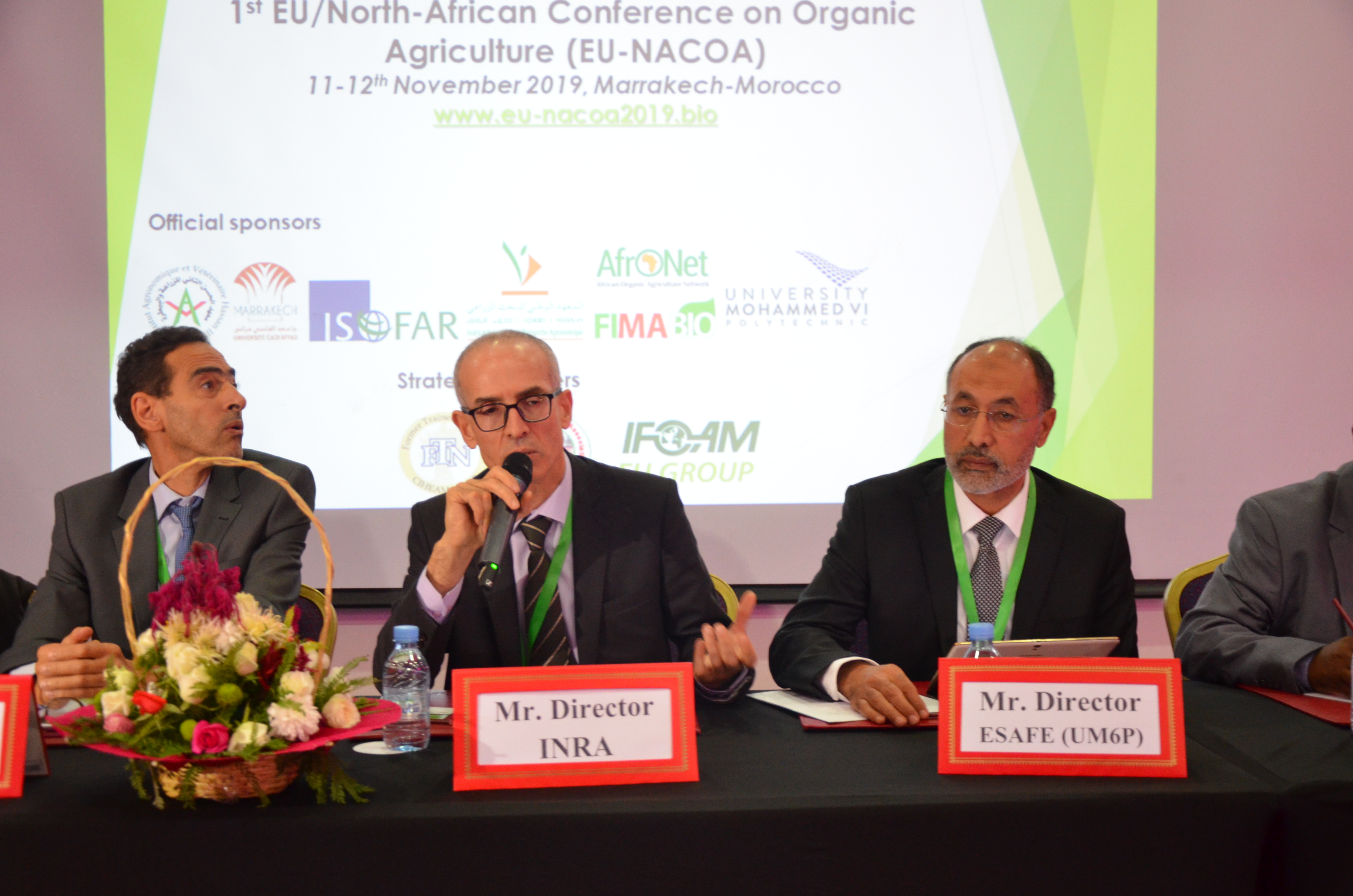 




Première Conférence UE-Nord Africaine  sur l'agriculture biologique le 11-12 Novembre 2019 à Marrakech


