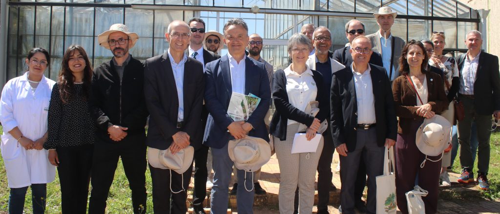 Le Directeur Général de l’INRAe France en visite à l’INRA Meknès