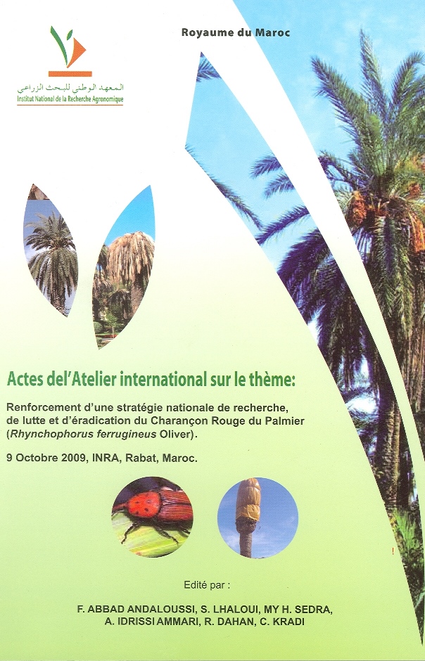  Renforcement d'une stratégie nationale de recherche, de lutte et d'éradication du chanrançon rouge du palmier (rhynchophorus ferrugineus oliver)