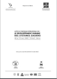  Actes du symposium international sur le développement durable des systèmes oasiens 