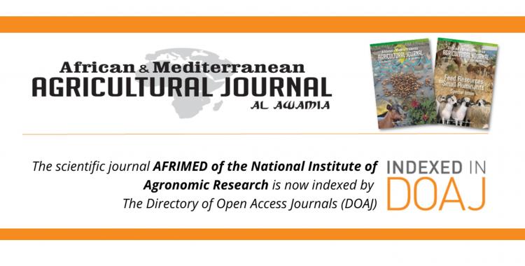 03/03/2023 | La Revue Scientifique AFRIMED est indexée par le DOAJ Directory of Open Access Journals