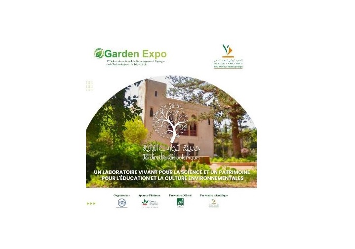 Le Jardin d’Essais Botaniques de Rabat de l'INRA est au centre des débats au GARDEN EXPO…